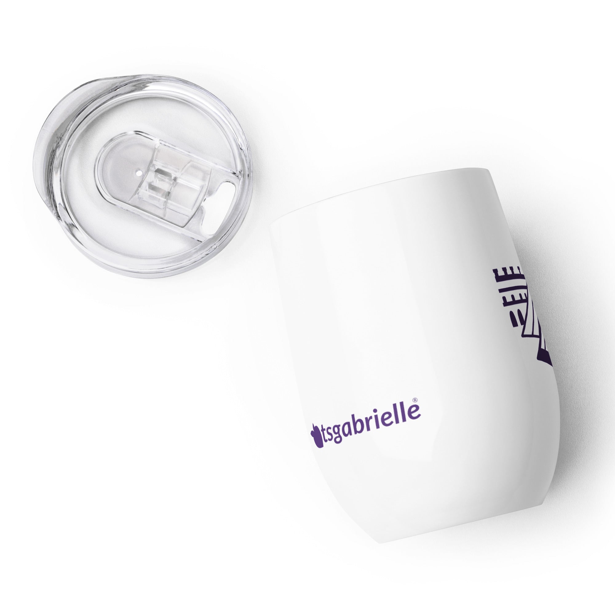 tsgabrielle® • Parijs - La Tour Eiffel • Wijnglas • 12 oz