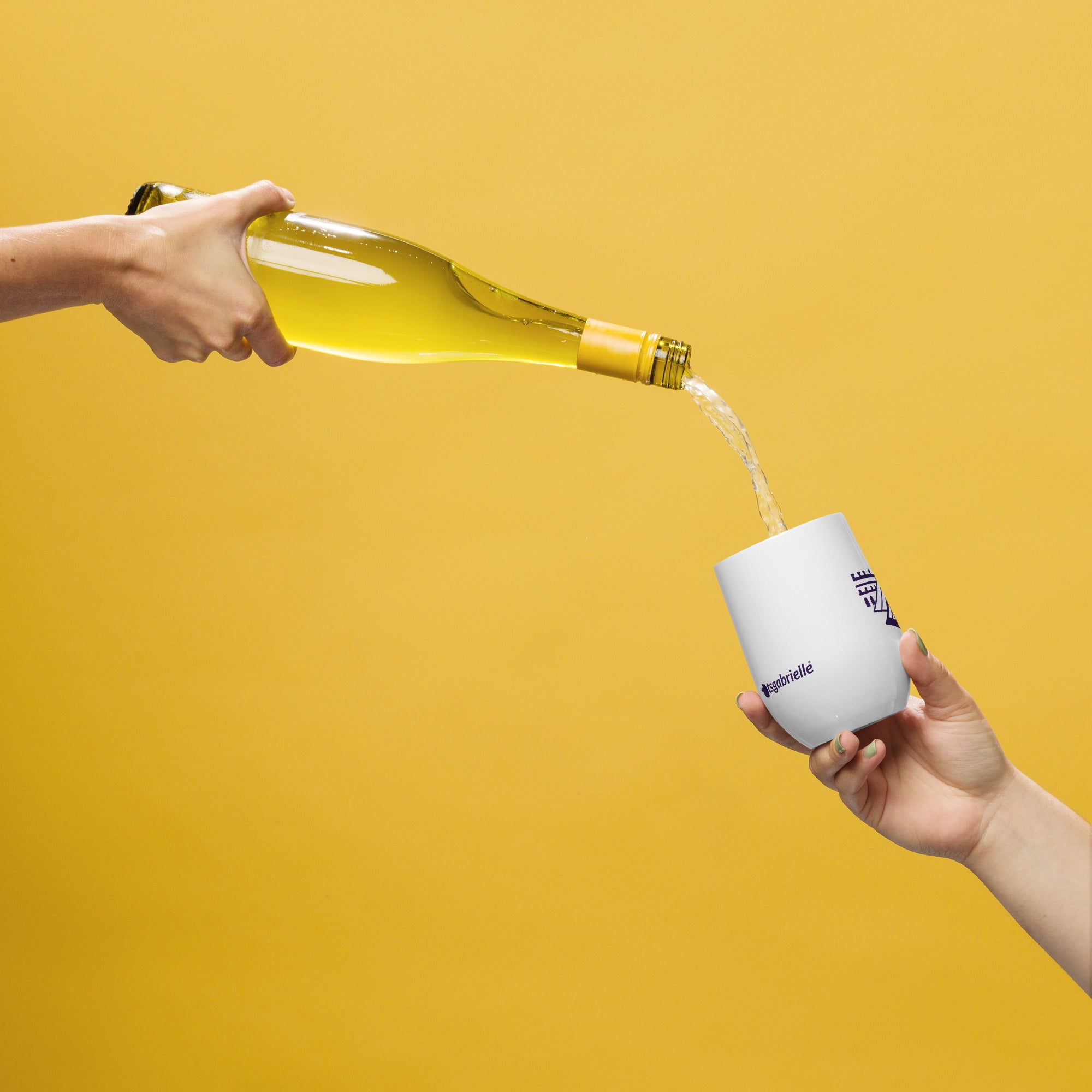 tsgabrielle® • Parijs - La Tour Eiffel • Wijnglas • 12 oz