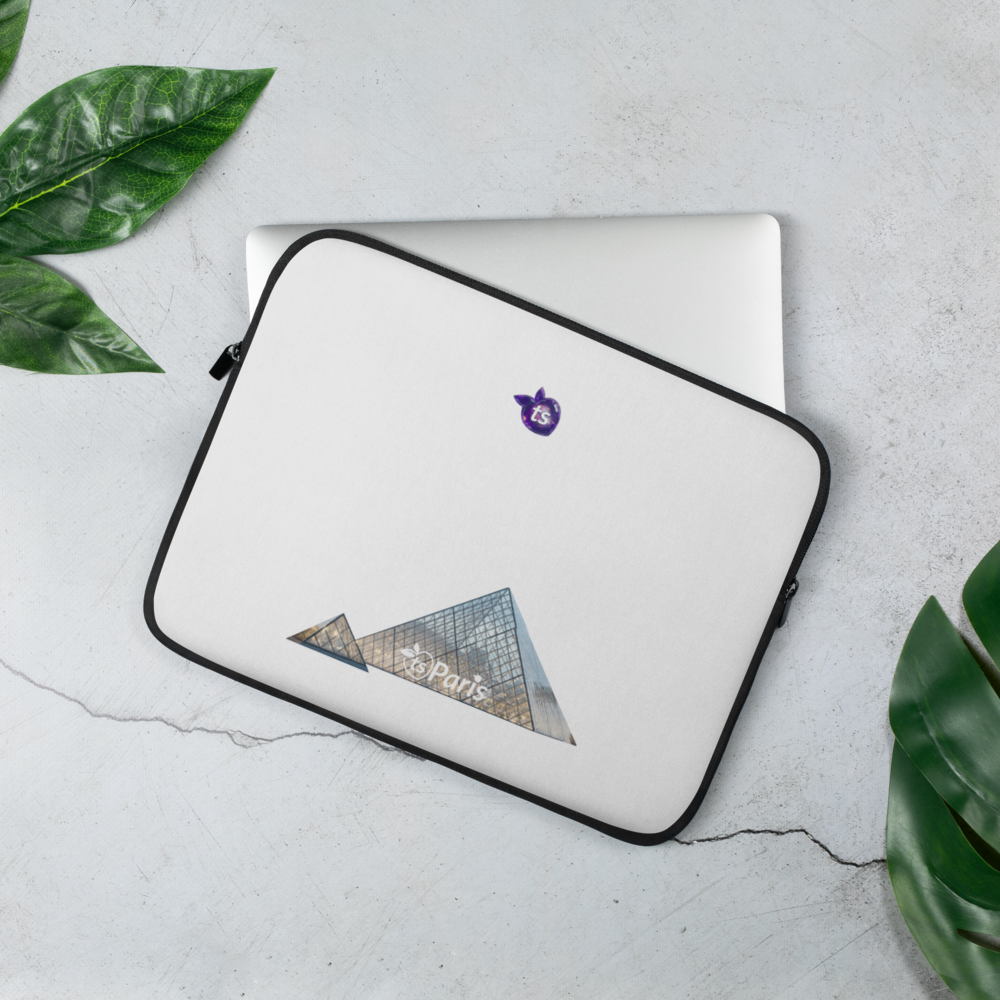 tsgabrielle® • Paris - The Louvre Pyramid • Laptophoes • 2 maten - 13" and 15" - View 4