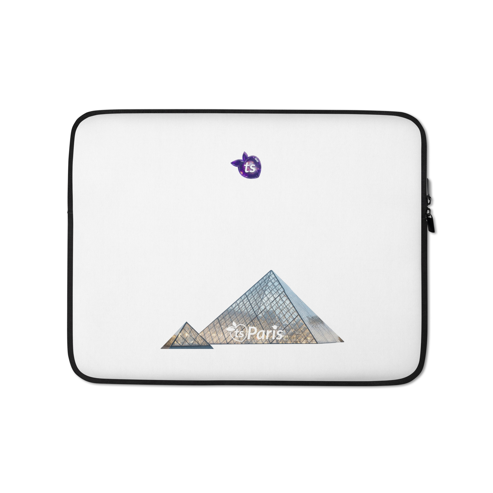tsgabrielle® • Paris - The Louvre Pyramid • Laptophoes • 2 maten - 13" and 15"