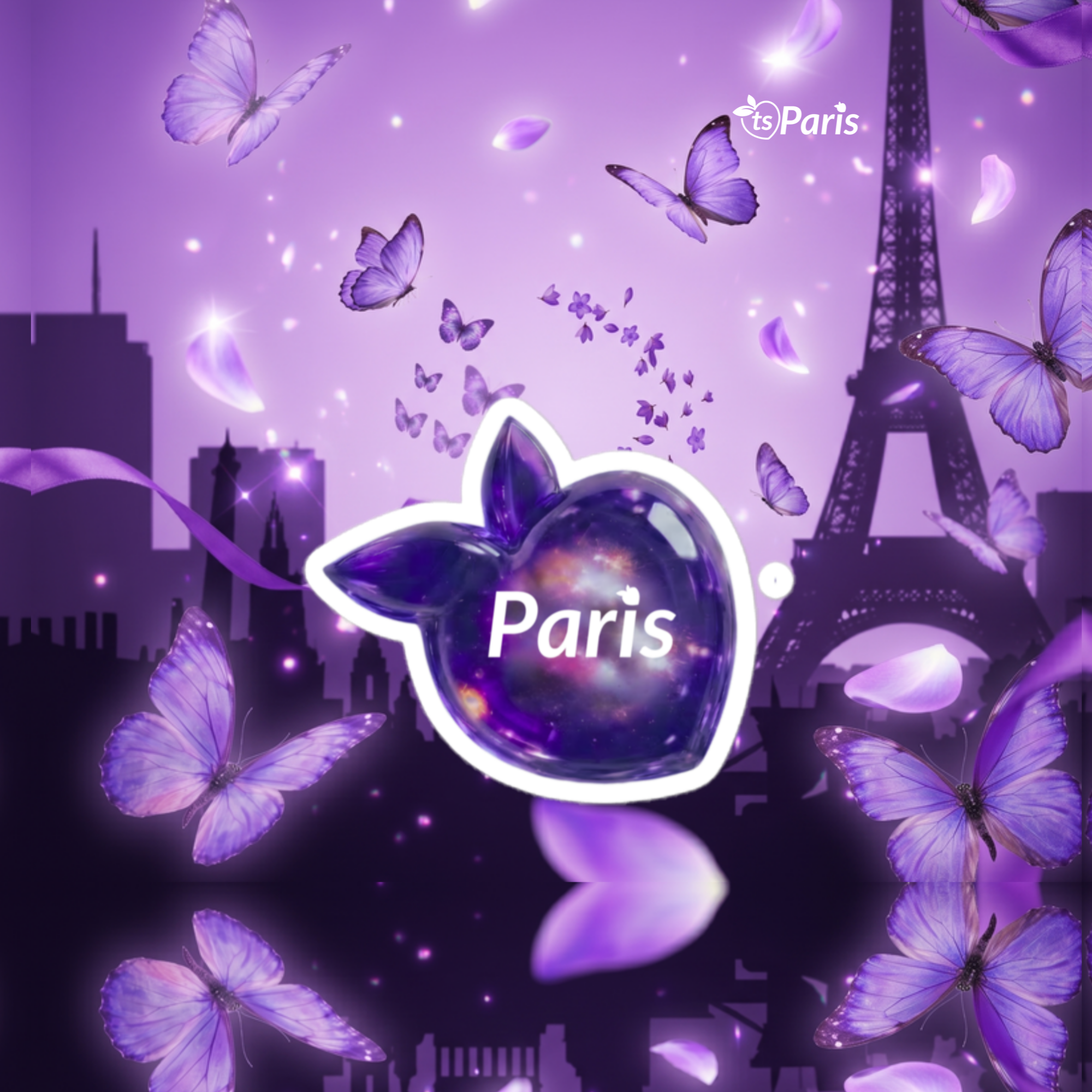 tsgabrielle® • Parijs • Sticker • Bubble-Free • One Size - View 10