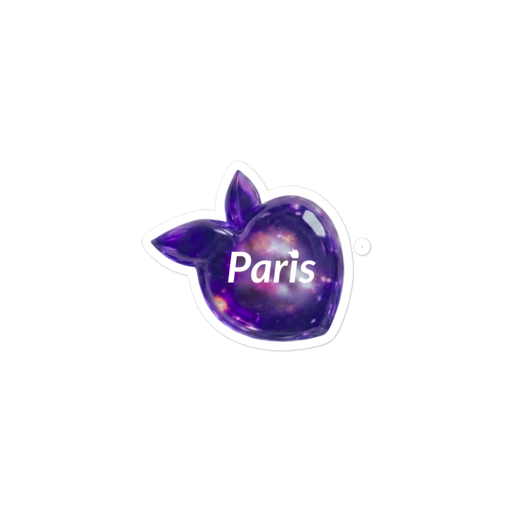 tsgabrielle® • Parijs • Sticker • Bubble-Free • One Size