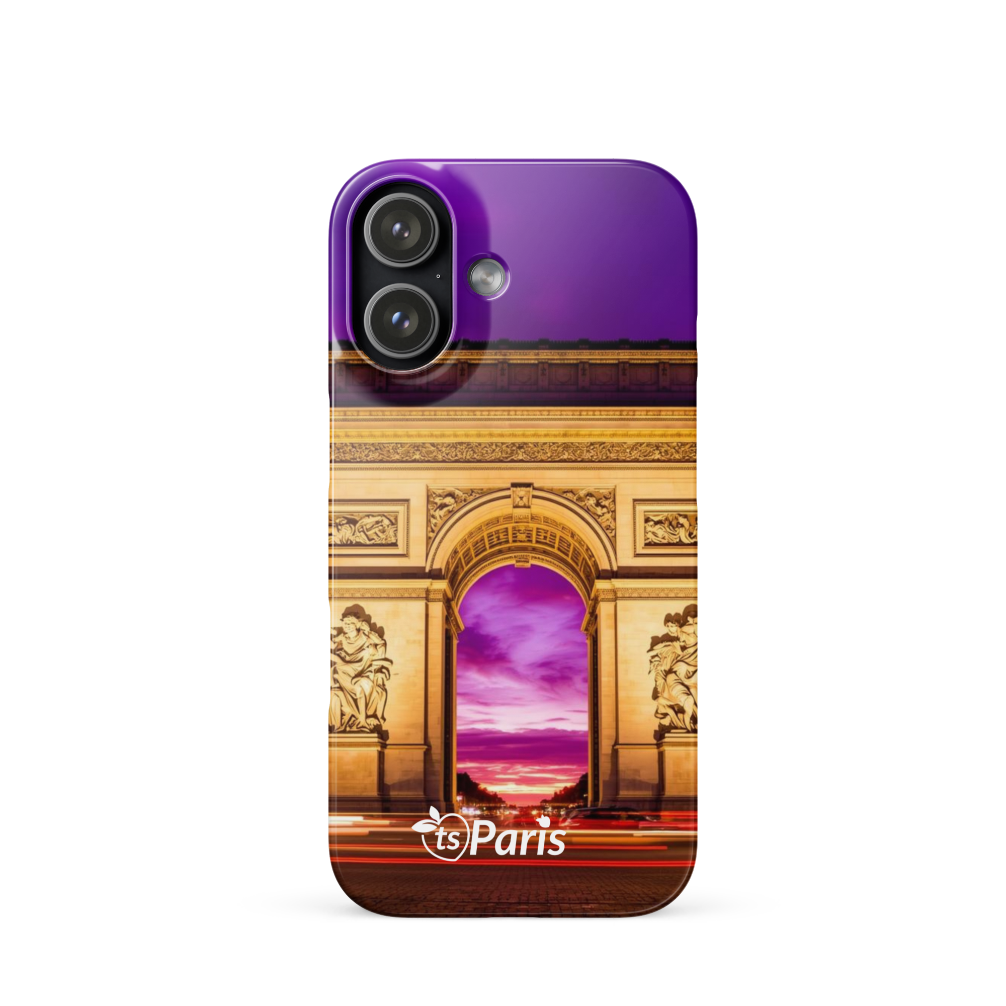 tsgabrielle® • Paris - Arc de Triomphe • Snap case compatibel met iPhone® • Nieuwste modellen