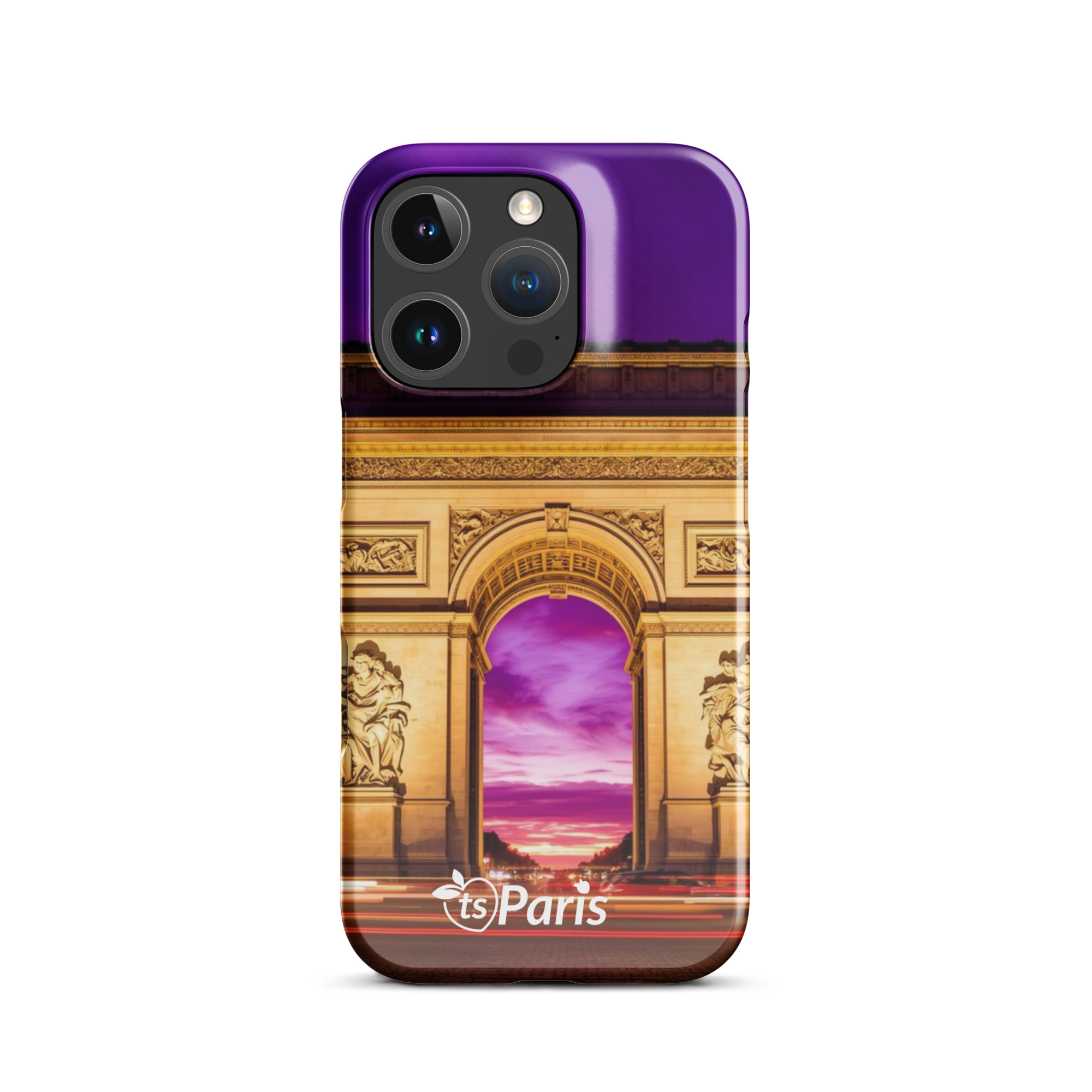 tsgabrielle® • Paris - Arc de Triomphe • Snap case compatibel met iPhone® • Nieuwste modellen