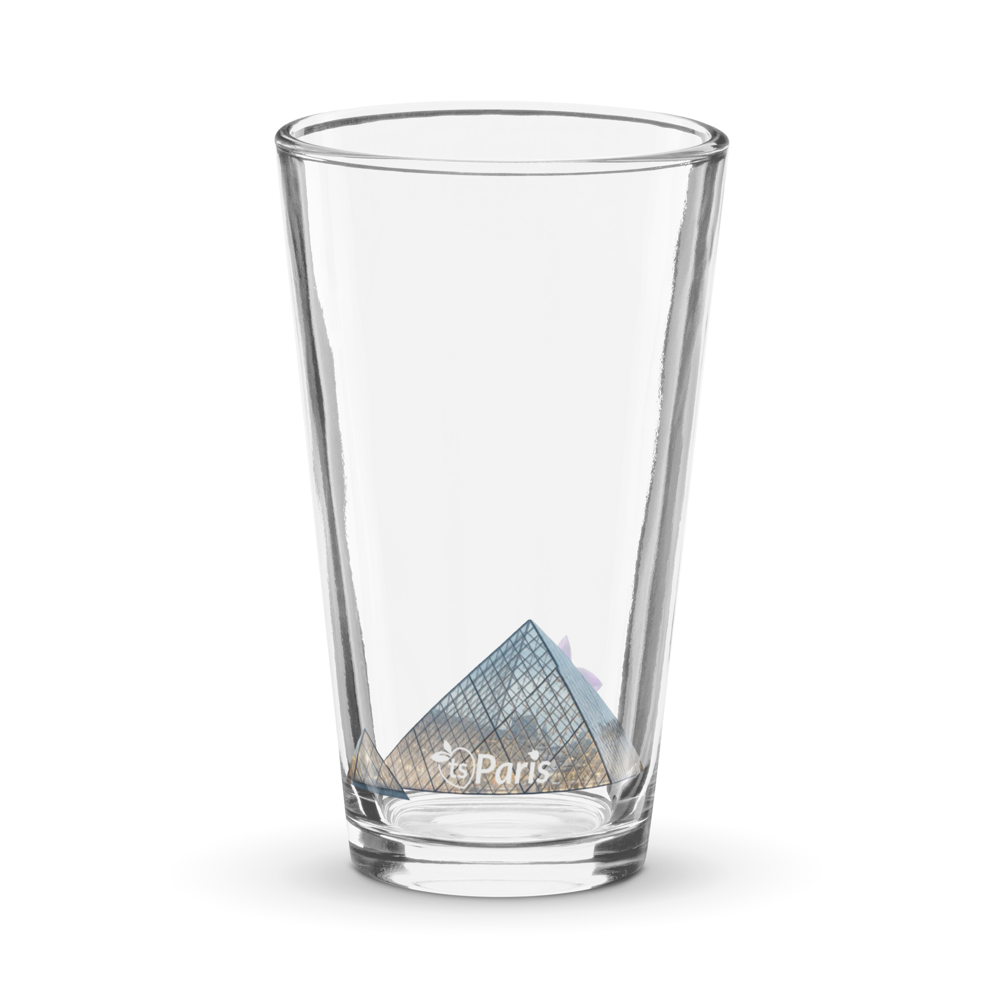tsgabrielle® • Parijs - De Louvre Piramide • Shaker Pintglas • 16 oz