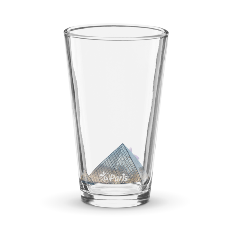 tsgabrielle® • Parijs - De Louvre Piramide • Shaker Pintglas • 16 oz