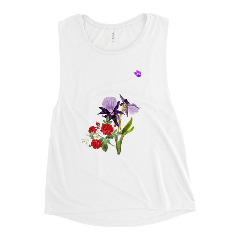 tsgabrielle® • Voor Haar • TransFLOWer™ • Spier Tank • Wit