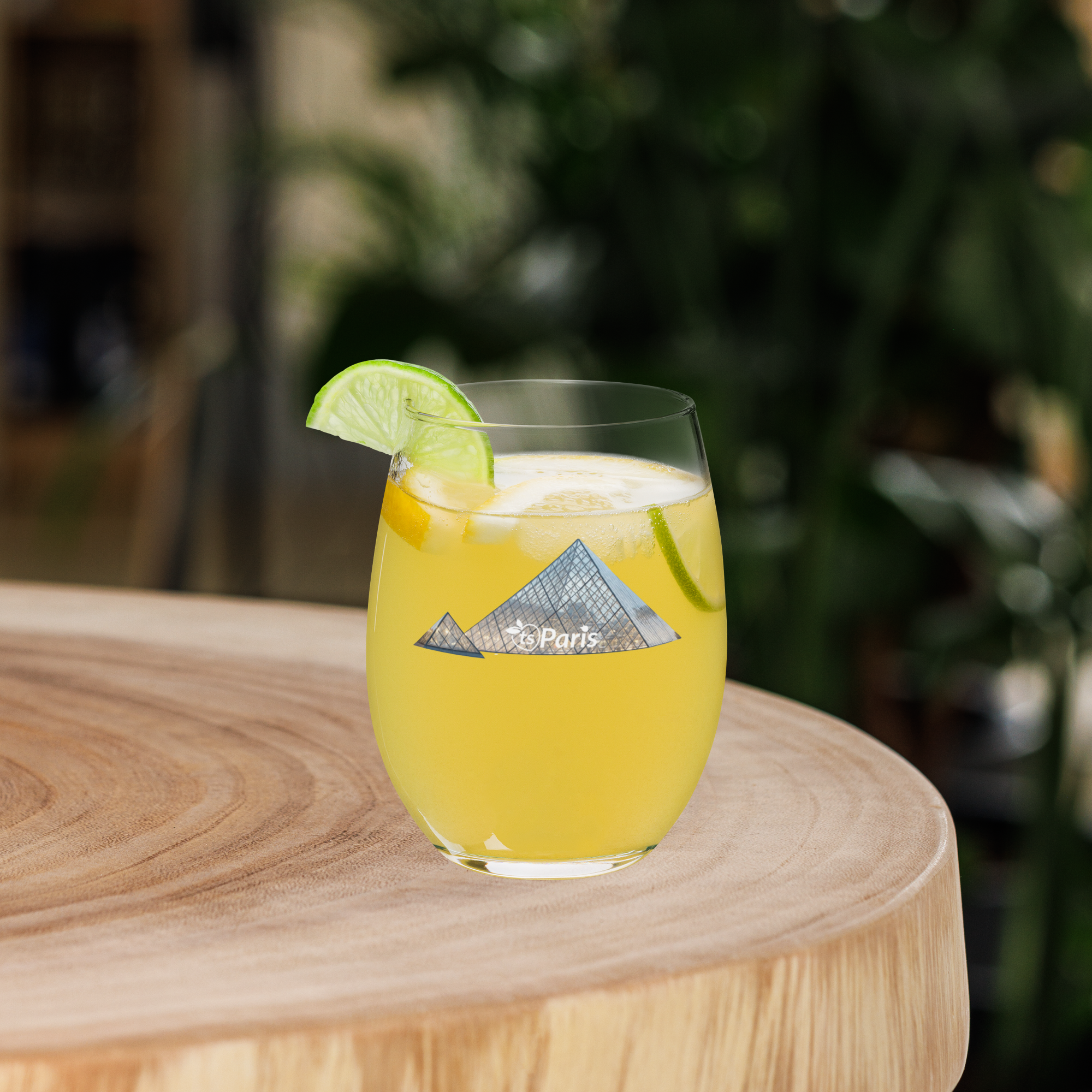 tsgabrielle® • Parijs – De Louvre Piramide • Stengelloze Wijnglas • 15 oz - View 7