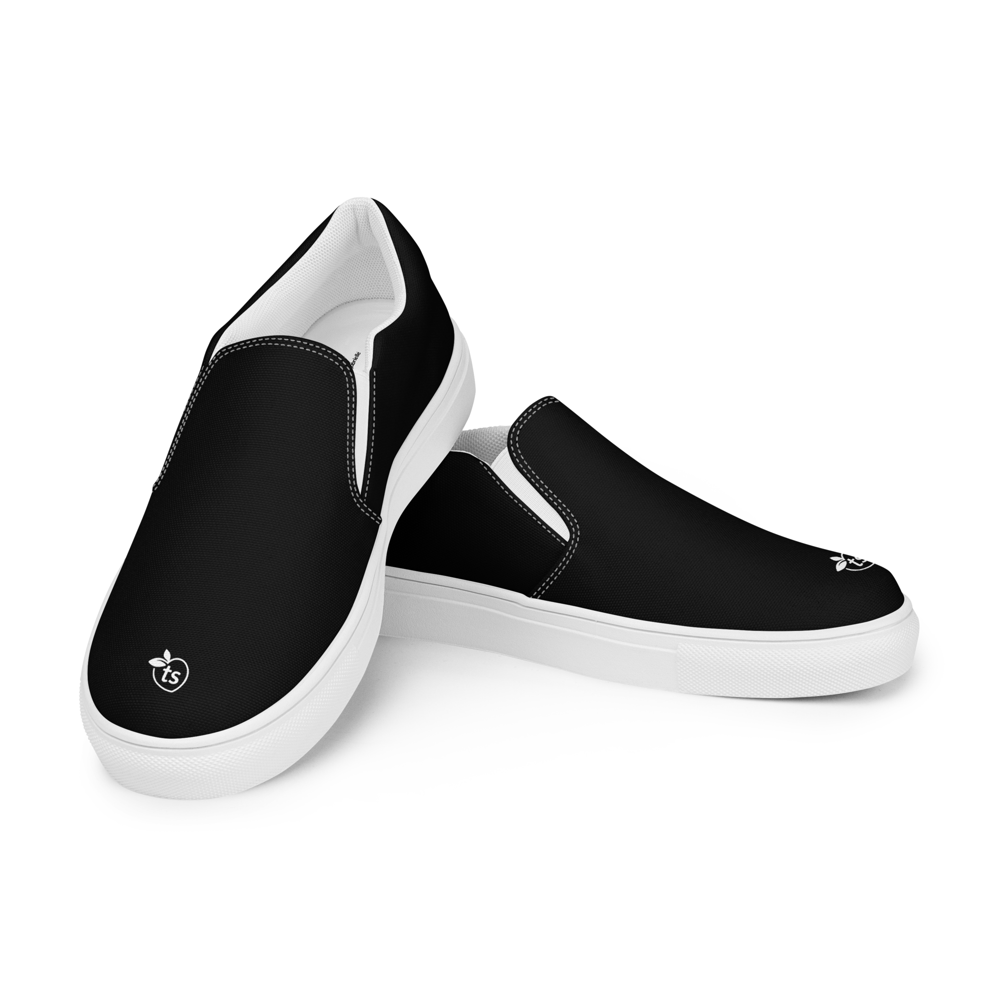 tsgabrielle® • Voor Hem • Slip-On Canvas Schoenen • Zwart - View 10