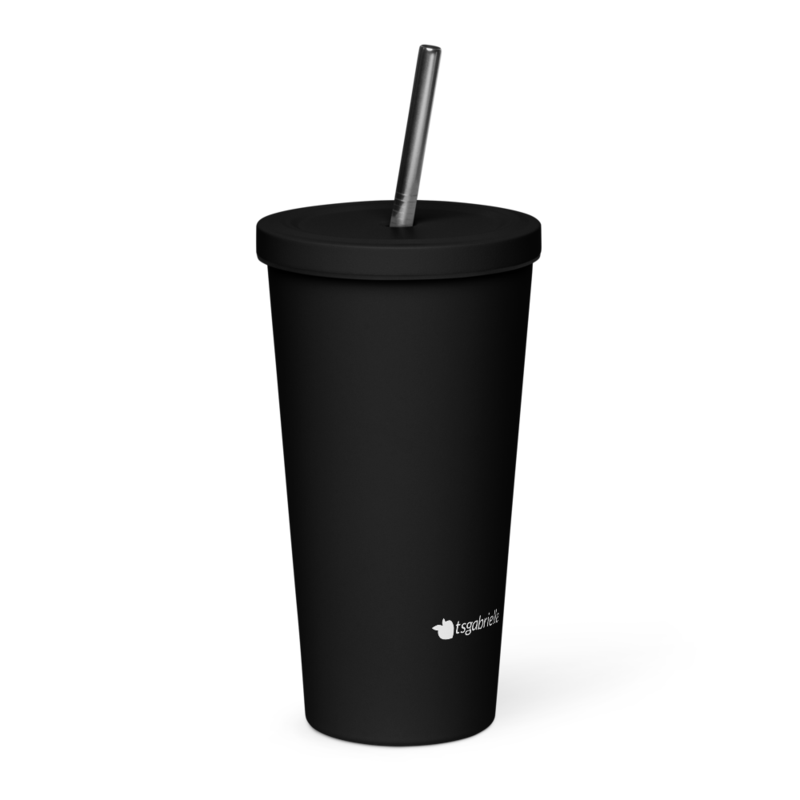 tsgabrielle® • tumbler • Stainless Steel • zwart • 20 oz