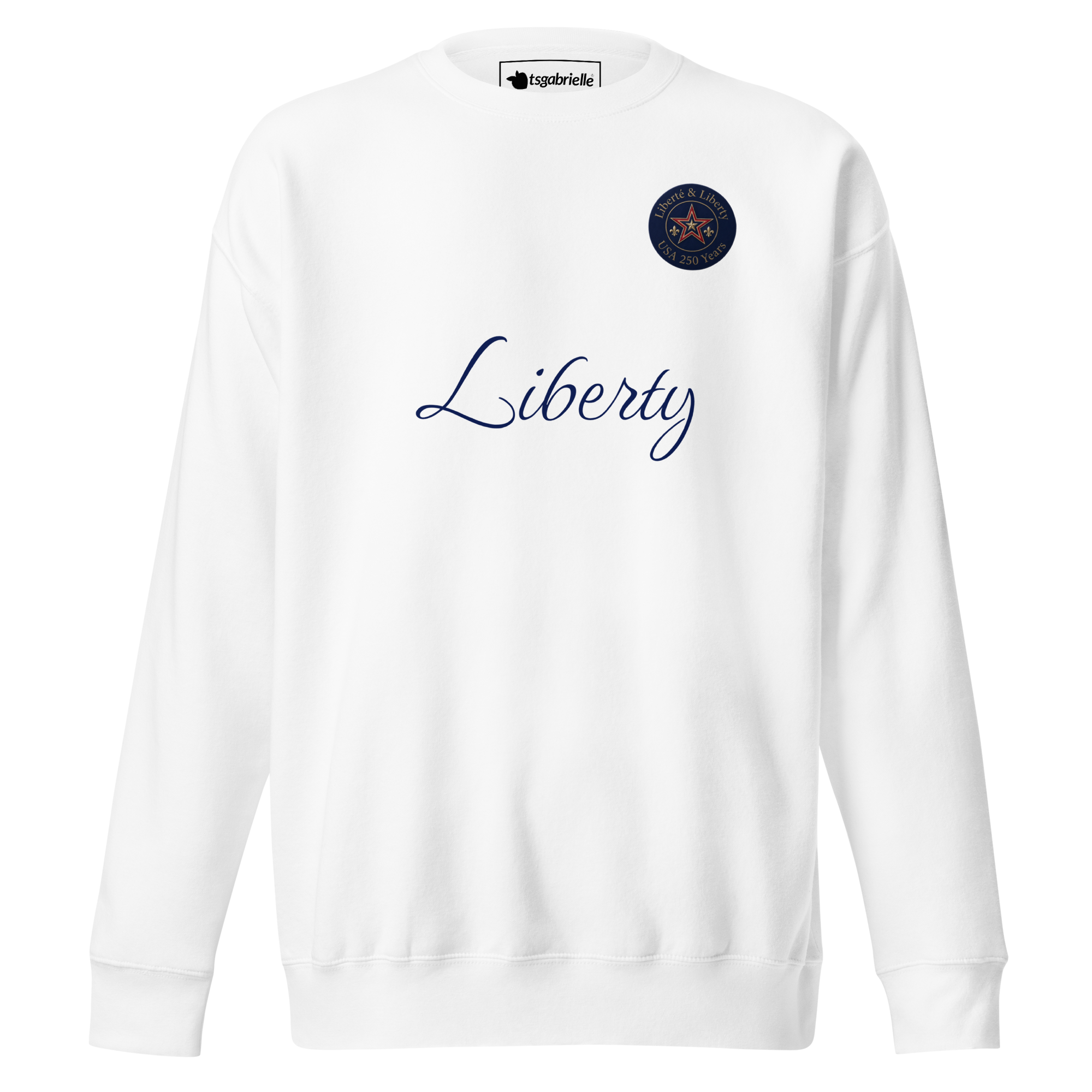 tsgabrielle® For Him • Liberty • Premium Sweatshirt - White - View 3