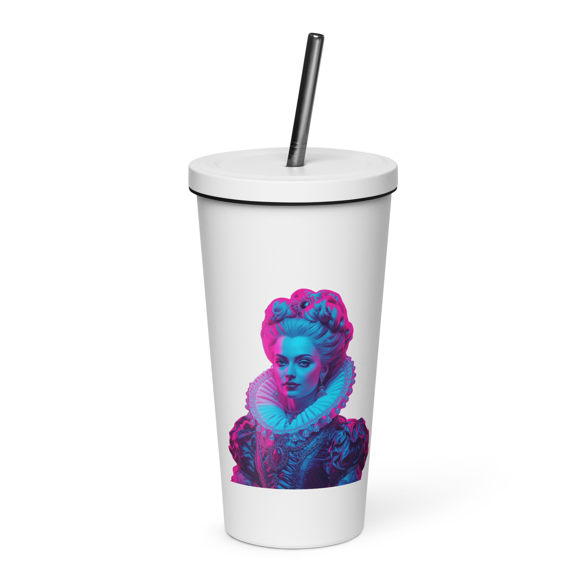 tsgabrielle® • Paris - Marie Antoinette • tumbler • Stainless Steel • wit • 20 oz
