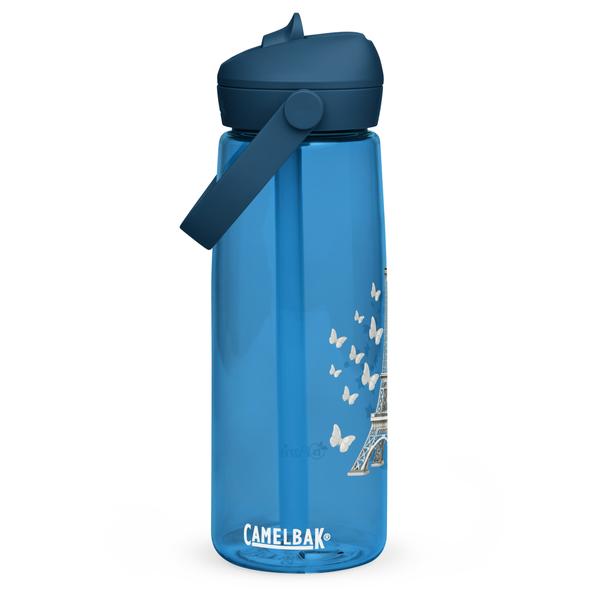 CamelBak® Eddy® by tsgabrielle® • Paris - La Tour Eiffel • Sportwaterfles • Flip Straw • 3 kleuren • 25 oz