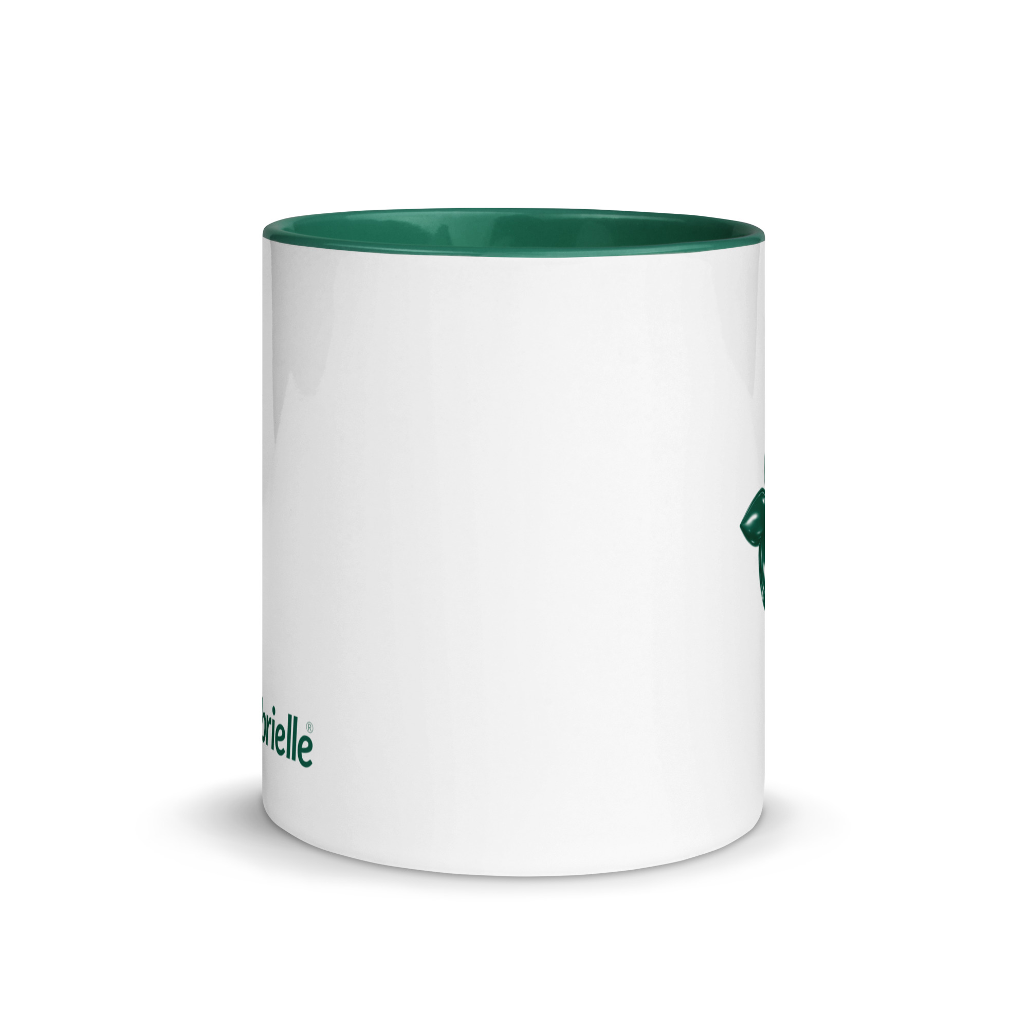 tsgabrielle® • Mok met Donkergroene Binnenkant • Keramiek • 2 Maten