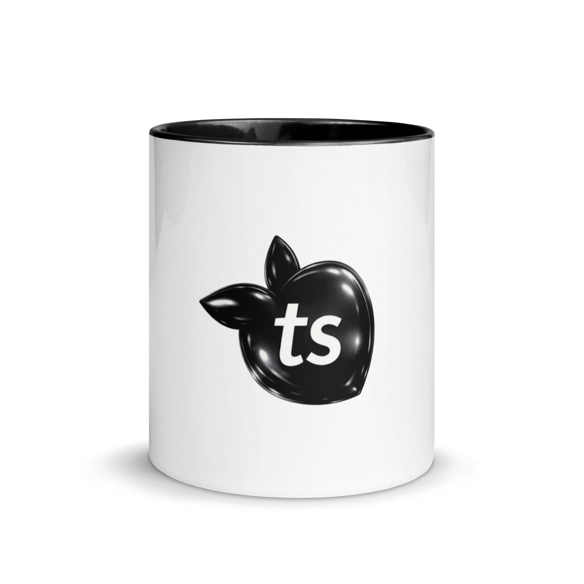 tsgabrielle® • Mok met kleur zwarte binnenkant • Keramiek • 2 maten